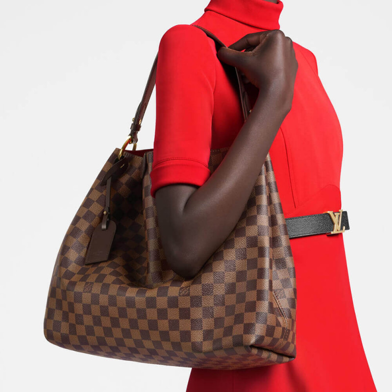 Replica Louis Vuitton Damier Ebene Graceful Mm N44045