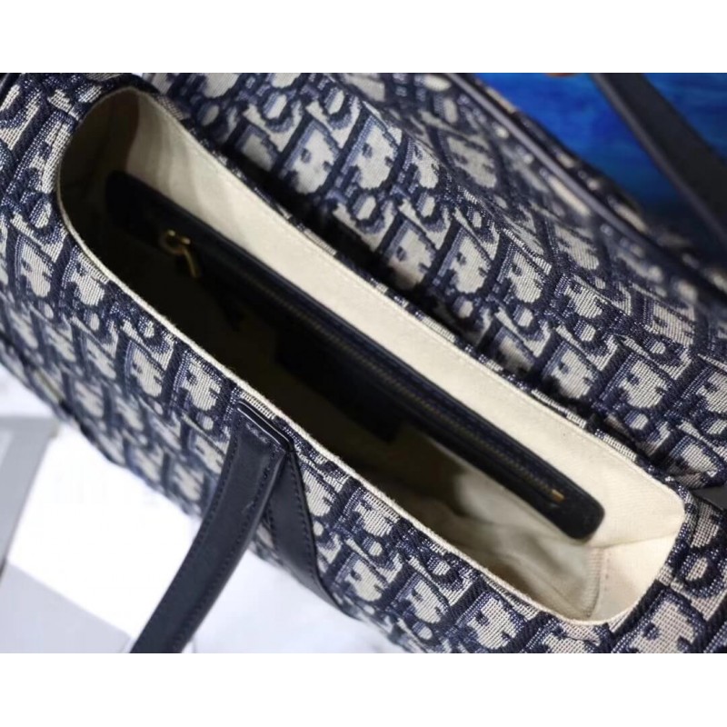 Replica Christian Dior Oblique Saddle Bag M0446