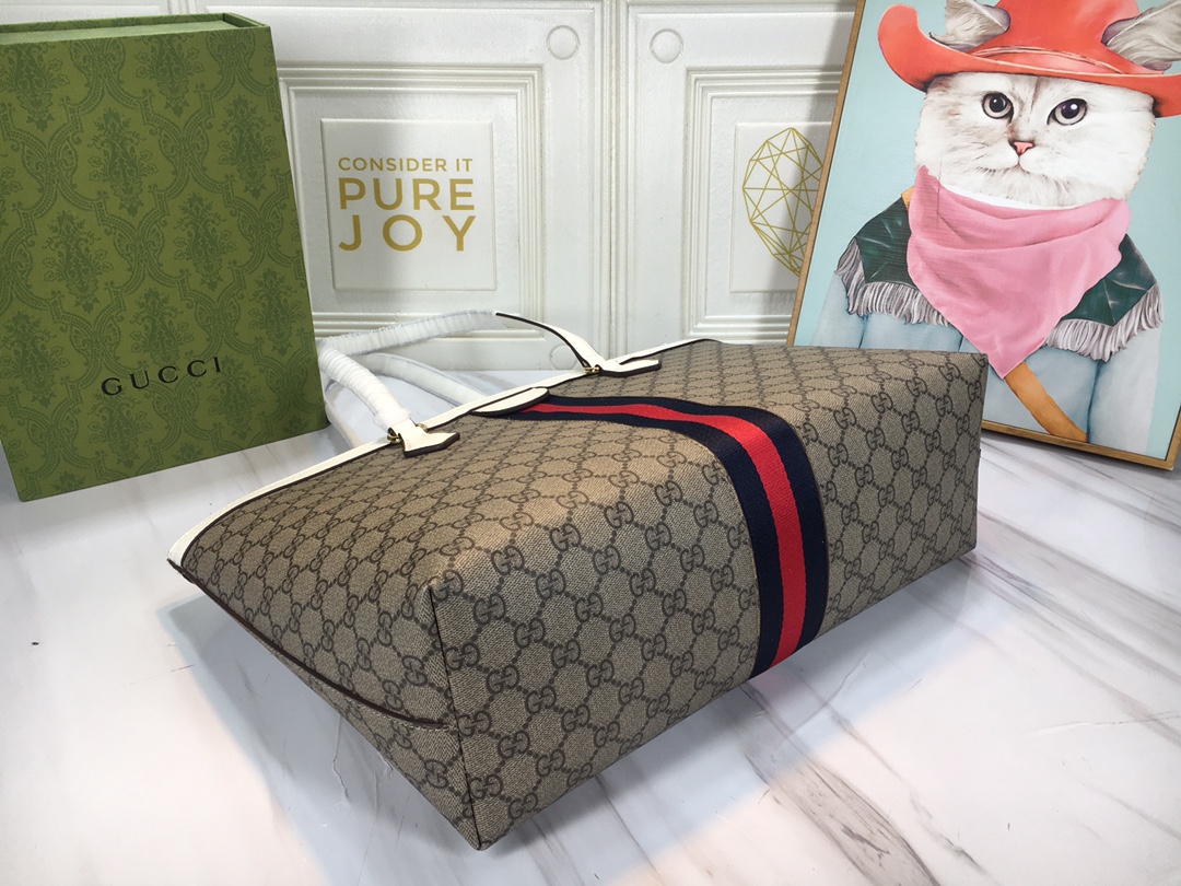 Replica Gucci Ophidia Medium Tote With Web