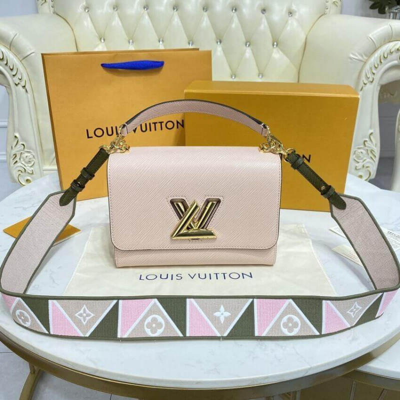 Replica Louis Vuitton Epi Leather Twist Mm M59028 Pink