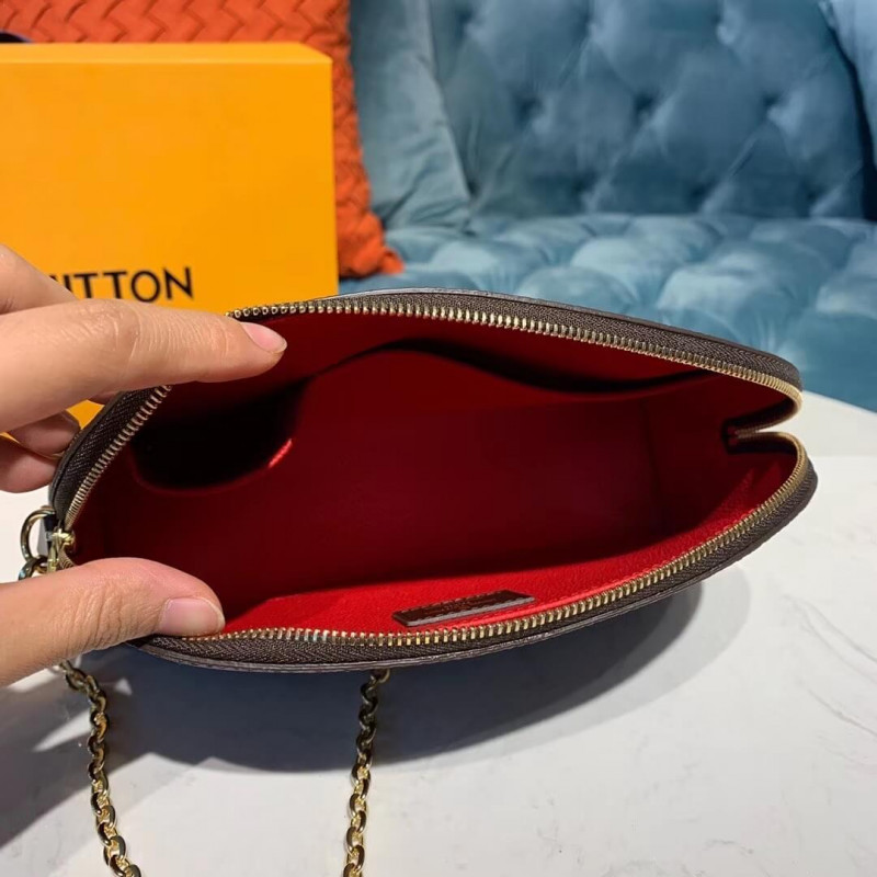 Replica Louis Vuitton Damier Ebene Cosmetic Pouch Gm M47353