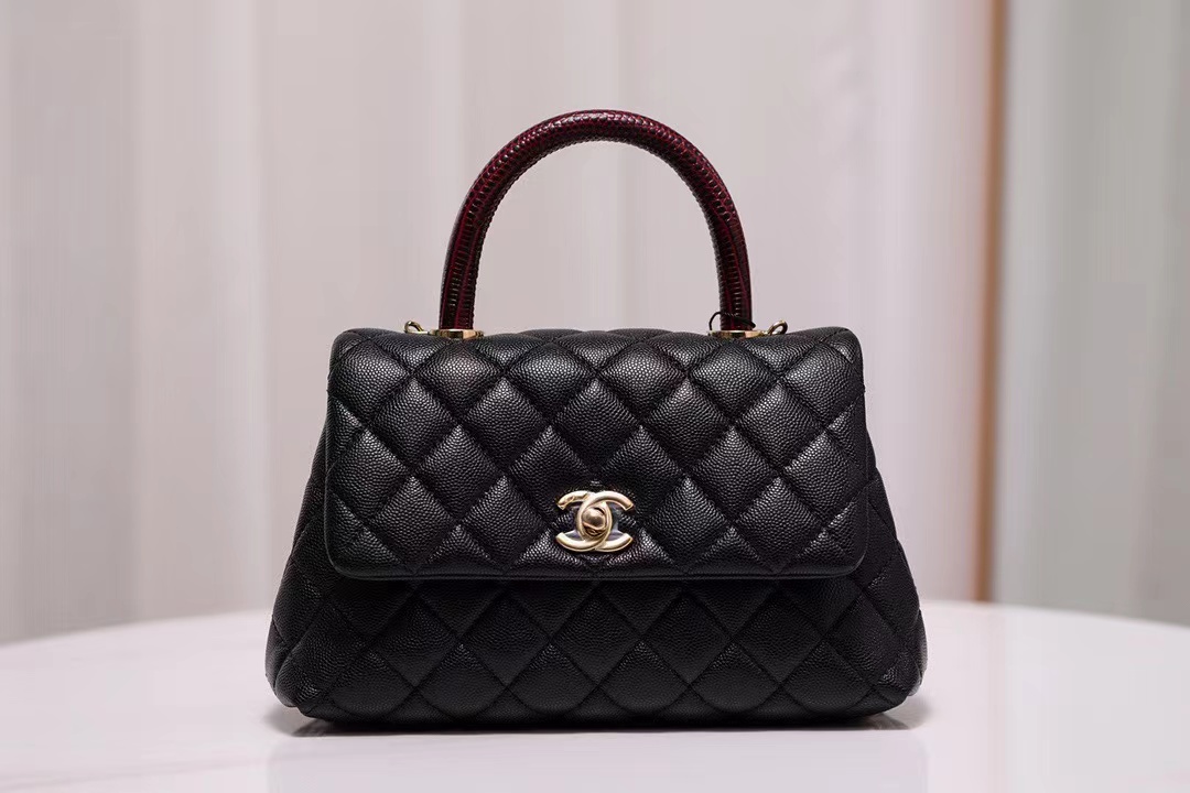 Replica Chanel Coco Handle Red 24*14*10Cm A92990