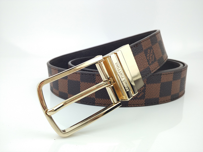 Replica Louis Vuitton Belt L165-80 35Mm Gold