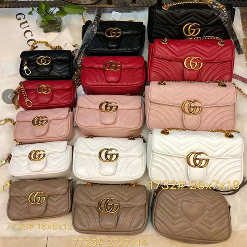 Replica Gucci Marmont Small Matelasse Shoulder Bag Nano/22Cm/26Cm