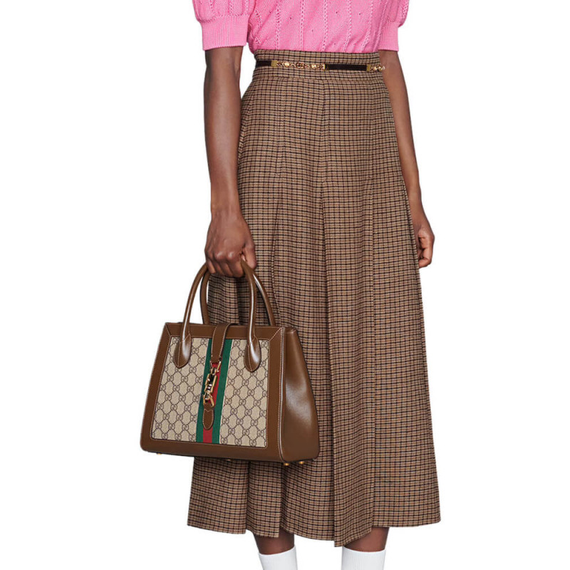 Replica Gucci Jackie 1961 Medium Tote Bag 649016 Gg Supreme