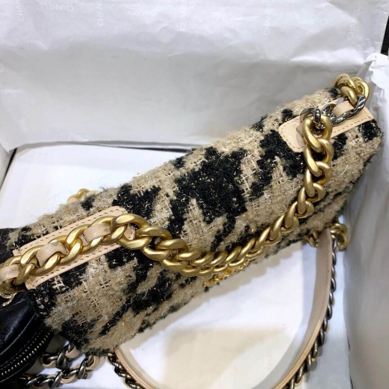 Replica Chanel 19 Tweed Woc With Leather Coin Purse Ap0985