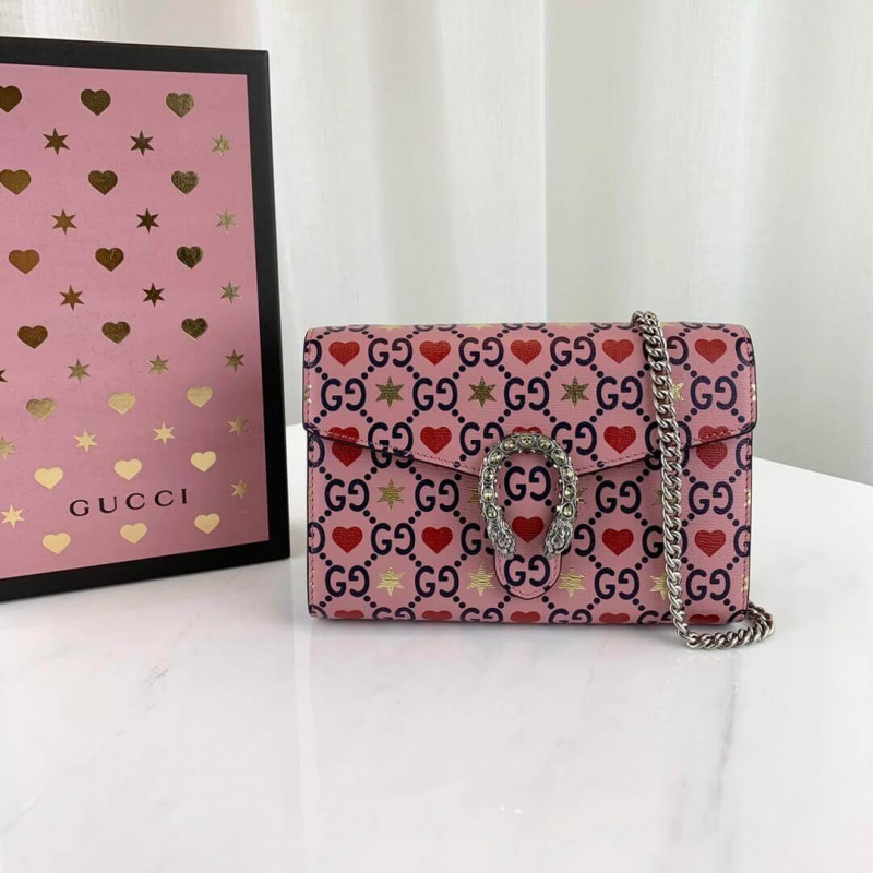 Replica Gucci Valentine S Day Exclusive Dionysus Super Mini Chain Bag 401231