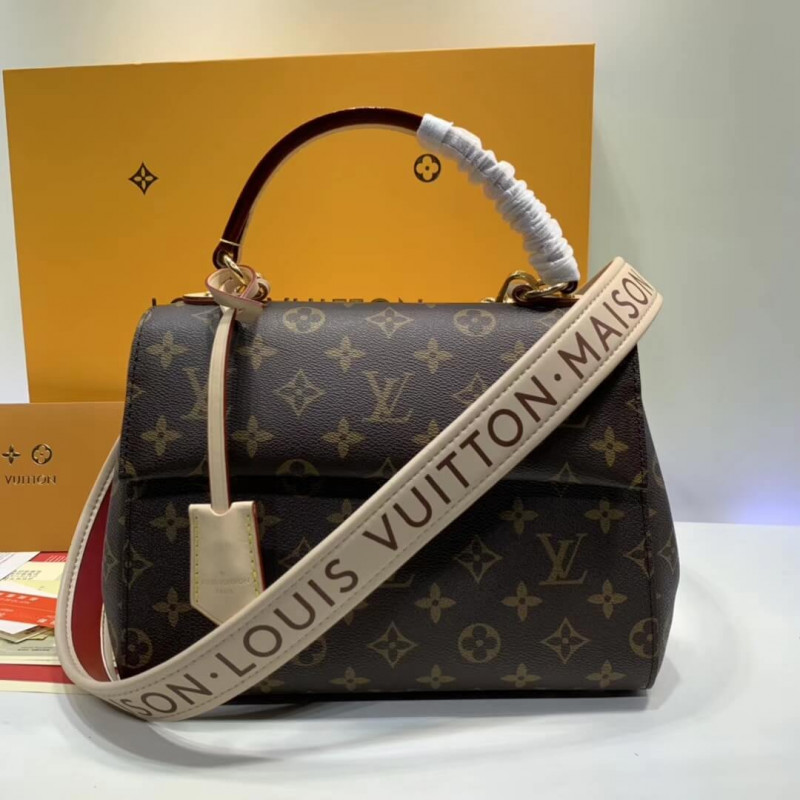 Replica Louis Vuitton Monogram Canvas Cluny Bb M44863
