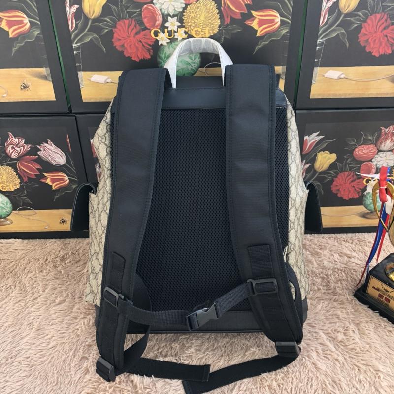 Replica Gucci Aaa-Black Motif Backpack