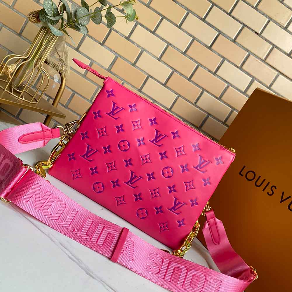 Replica Louis Vuitton Coussin Pm M58628 Pink/Dark Blue