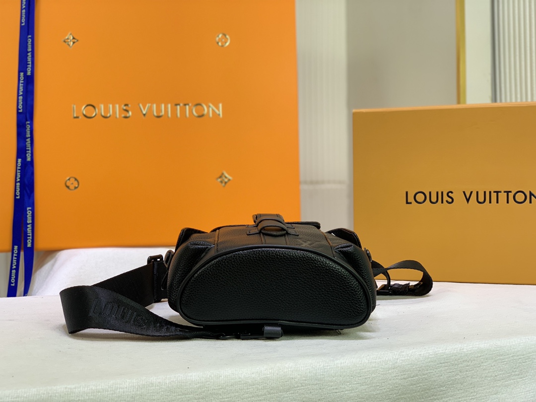 Replica Louis Vuitton Christopher Xs Black/Blue/White