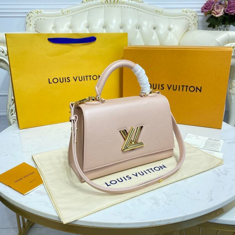 Replica Louis Vuitton Twist One Handle Pm M59236 Champagne Metallise