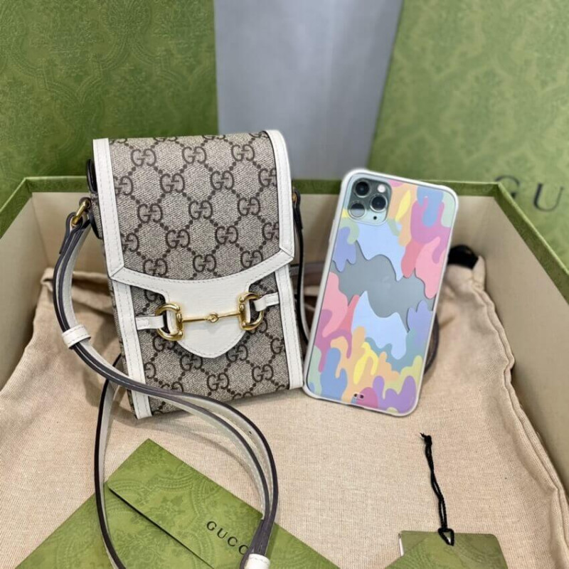 Replica Gucci Gg Supreme Horsebit 1955 Mini Bag 625615