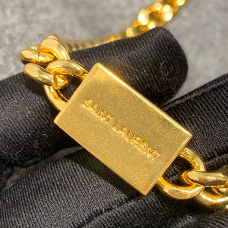 Replica Saint Laurent Smooth Calfskin Medium Classic Monogram Kate Tassel Satchel 354119