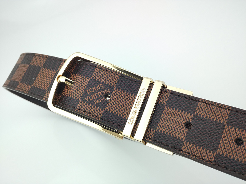 Replica Louis Vuitton Belt L165-80 35Mm Gold