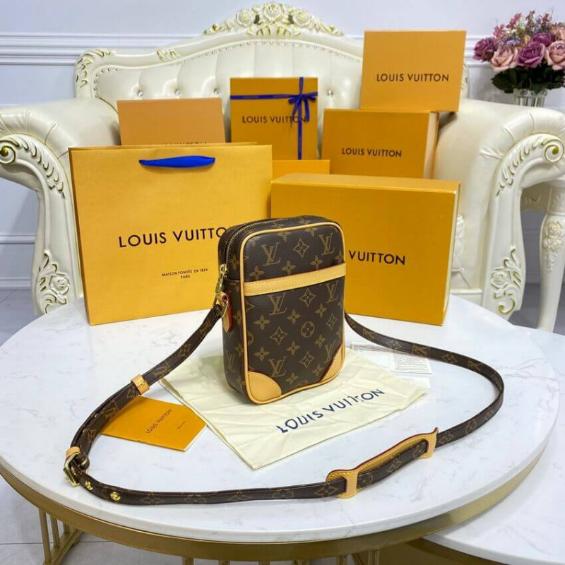 Replica Louis Vuitton Monogram Canvas Danube Crossbady Bag M45266