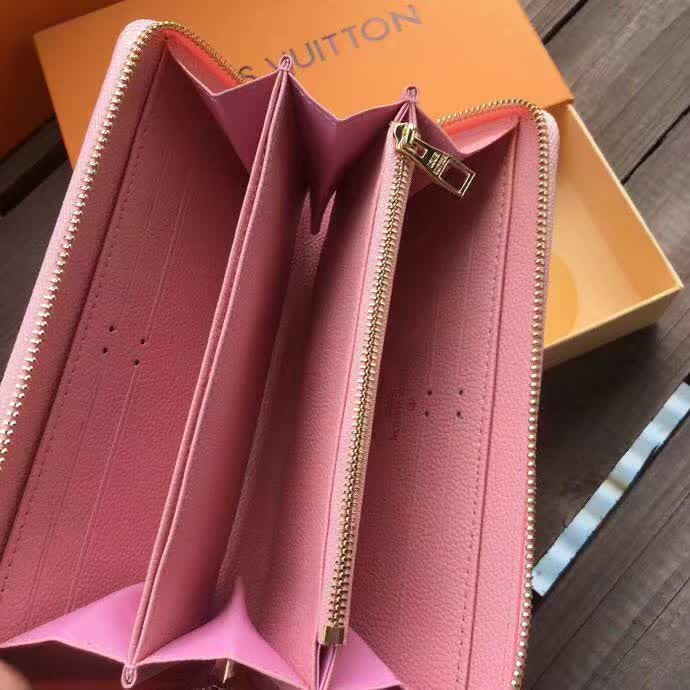 Replica Louis Vuitton Supple Monogram Empreinte Leather Zippy Wallet