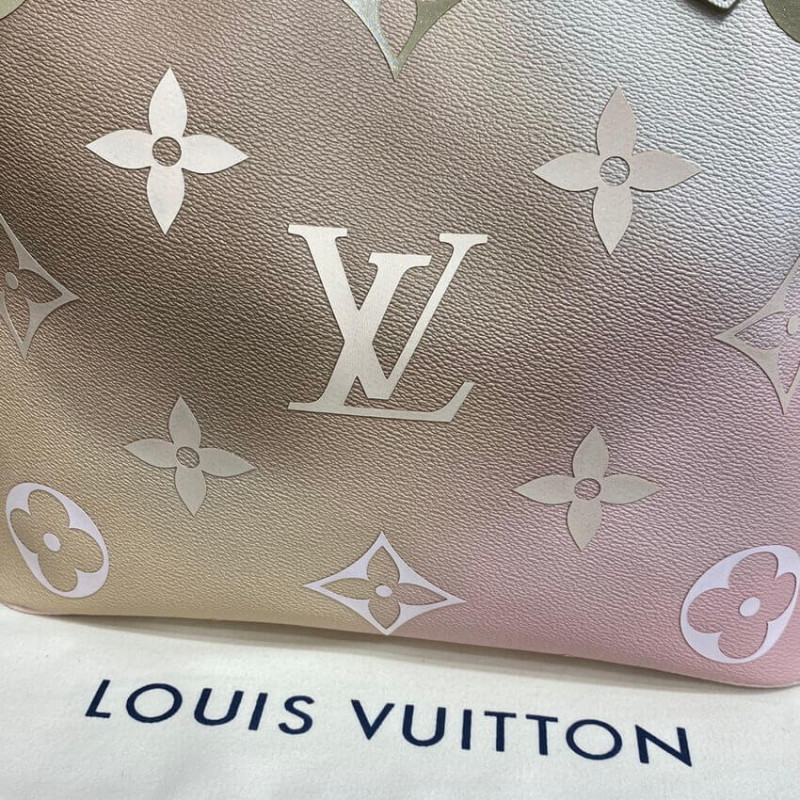 Replica Louis Vuitton Neverfull Mm M59859 Sunset Kaki