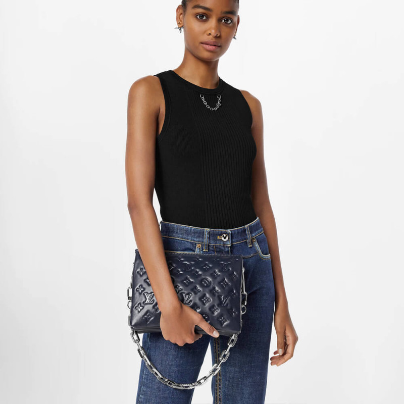 Replica Louis Vuitton Coussin Pm M20379 Navy Blue