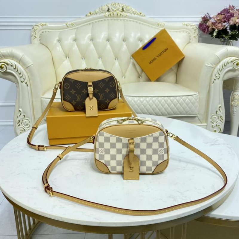 Replica Louis Vuitton Damier Azur Mini Deauville N50048