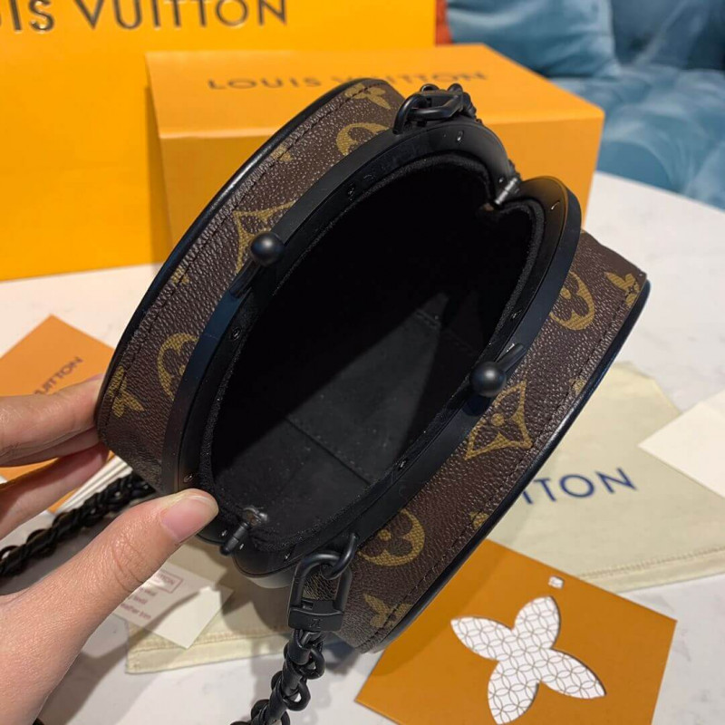 Replica Louis Vuitton Monogram Reverse Canvas Boursicot Bc M45280