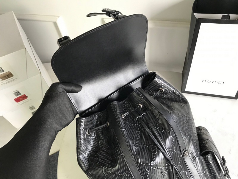 Replica Gucci Aaa-Embossed Backpack
