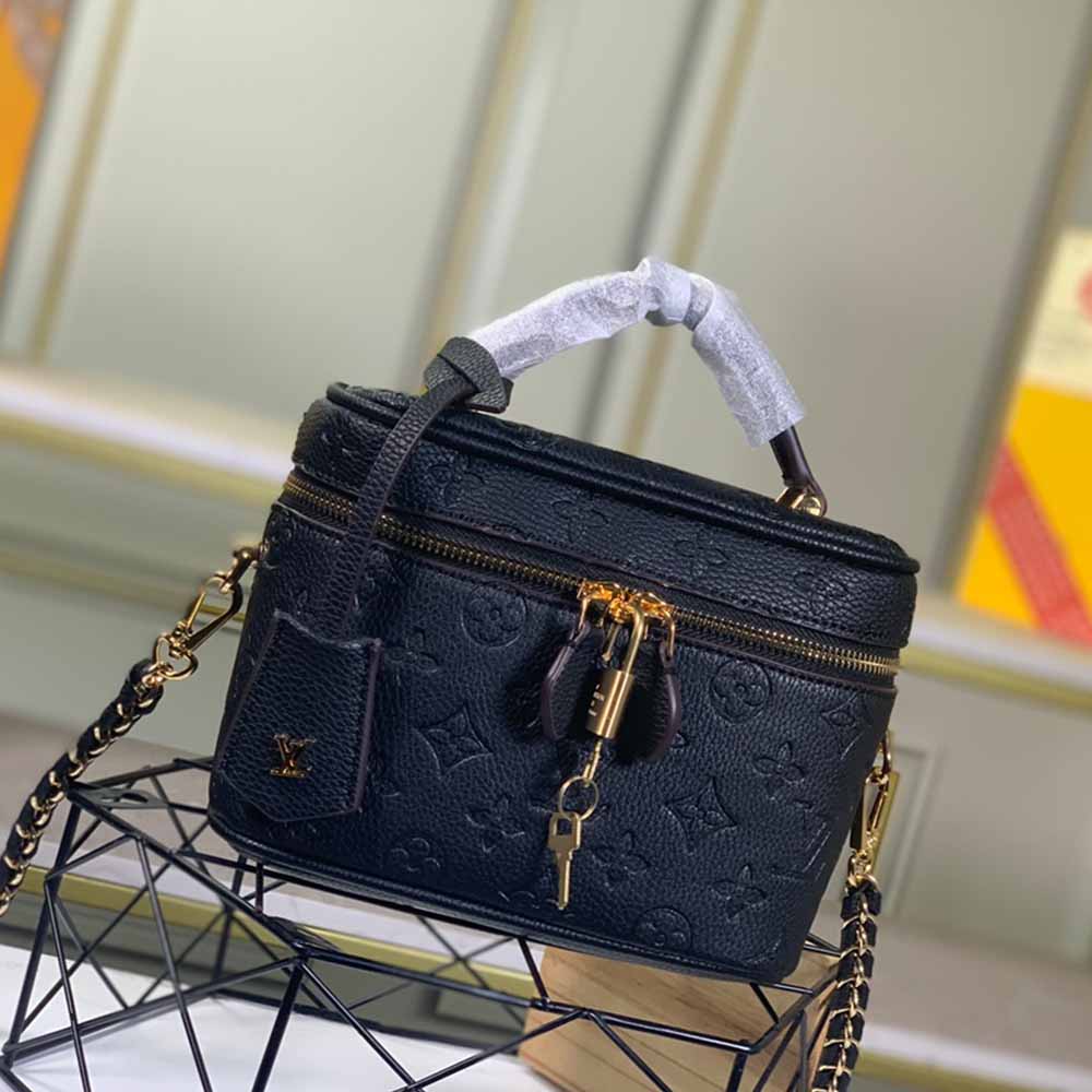Replica Louis Vuitton Vanity Pm M45599 Cream/Black/Grey