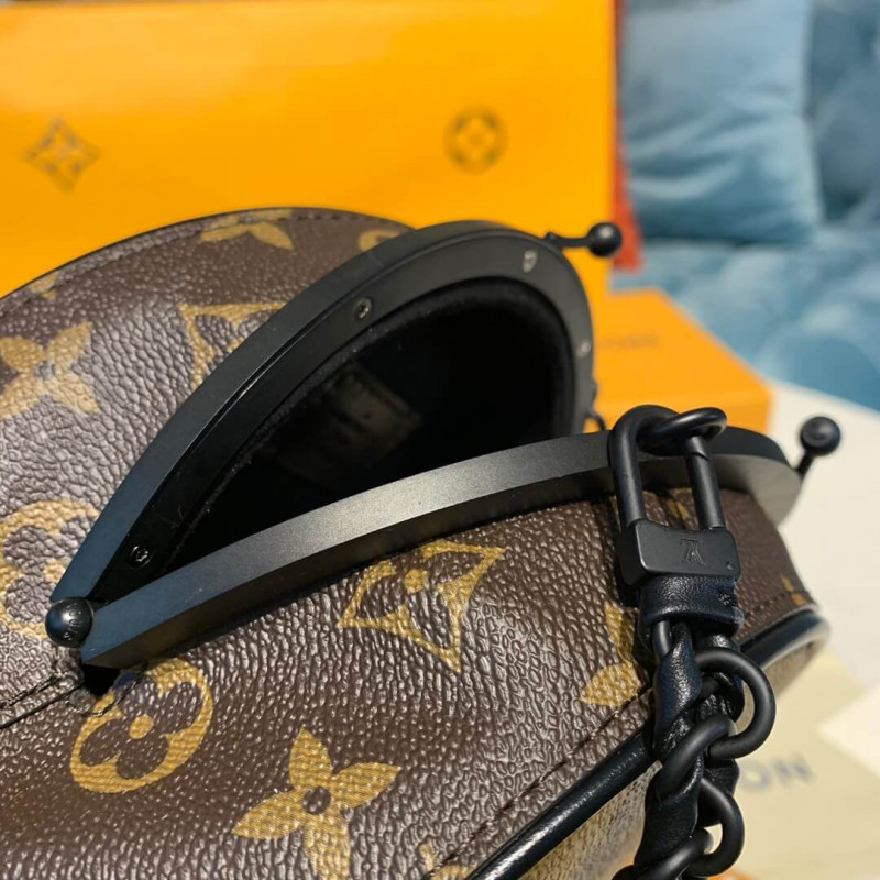 Replica Louis Vuitton Monogram Reverse Canvas Boursicot Bc M45280