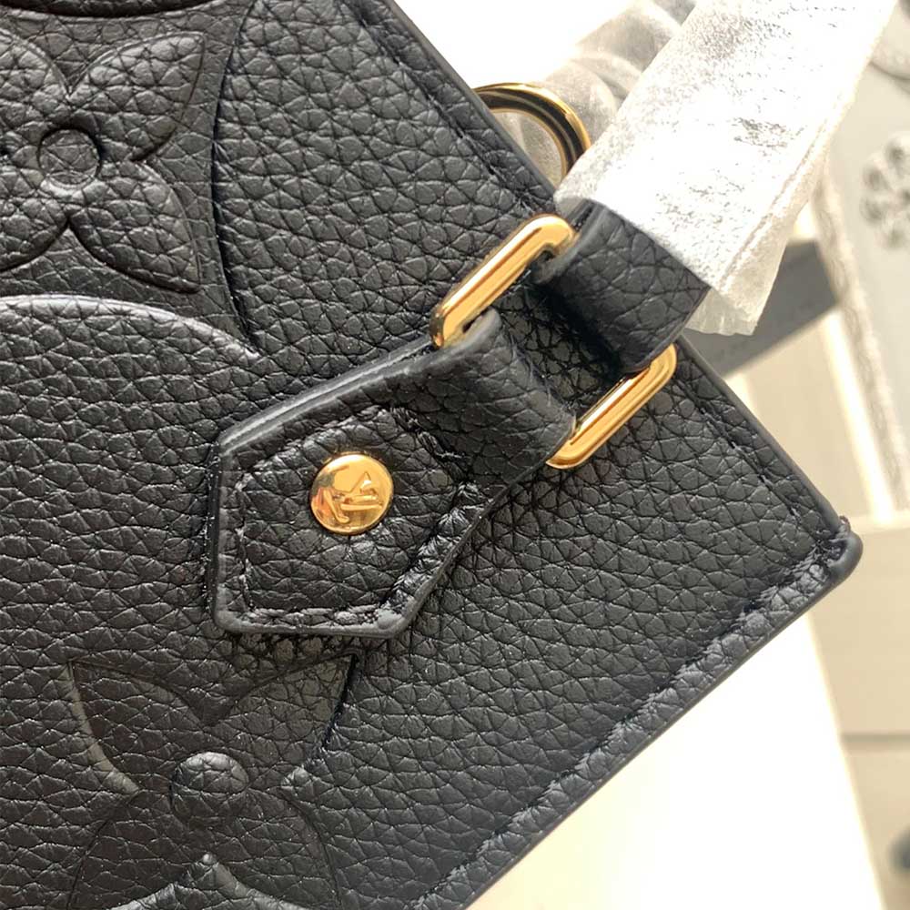 Replica Louis Vuitton Petit Sac Plat M80478 Black/White/Beige