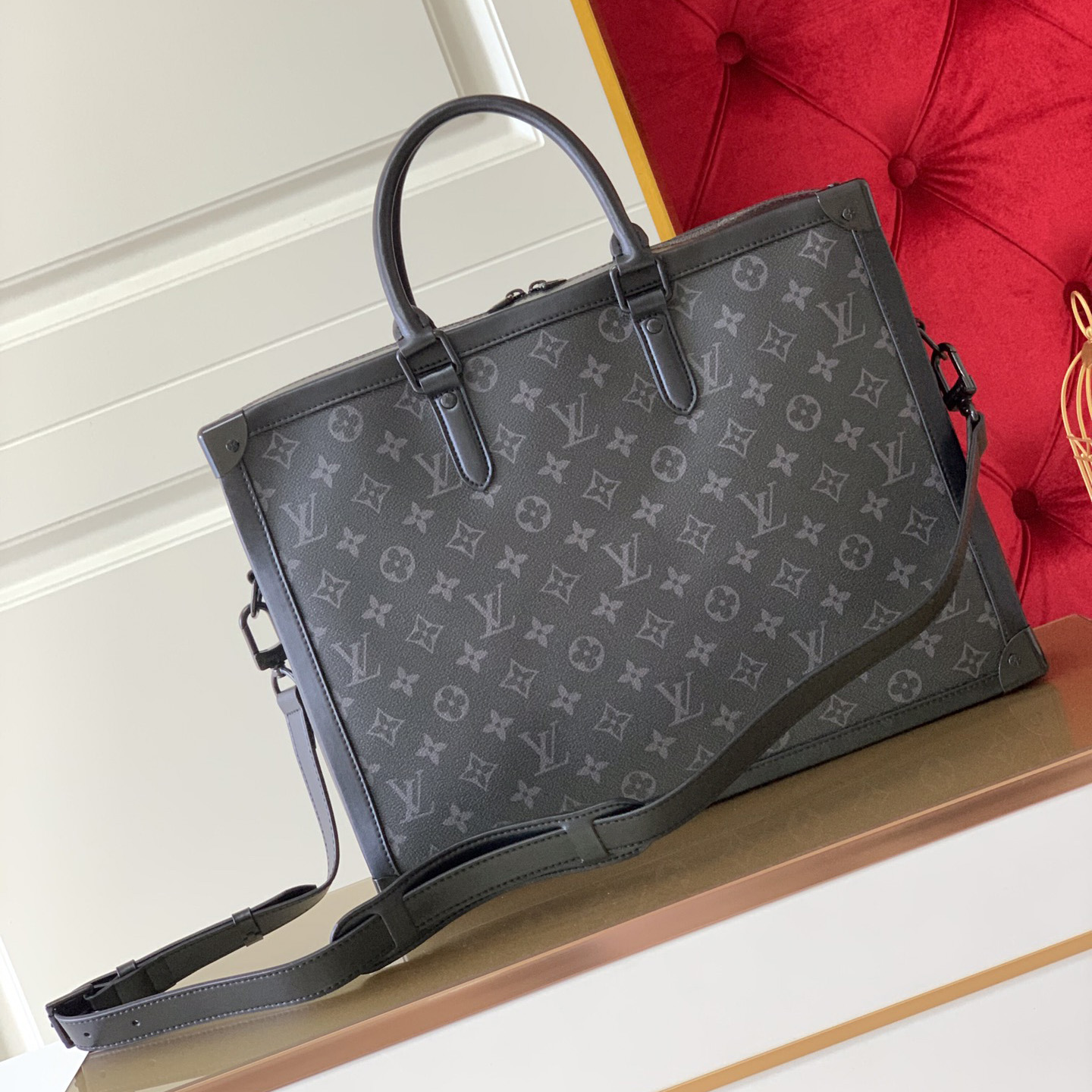 Replica Louis Vuitton Aaa-Soft Trunk Briefcase M44952