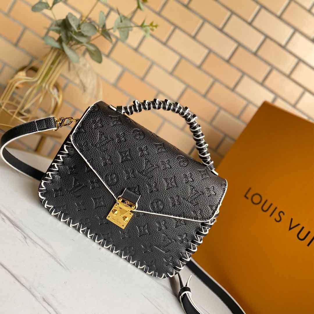 Replica Louis Vuitton Pochette Metis M44881 Navy Blue/Beige/White