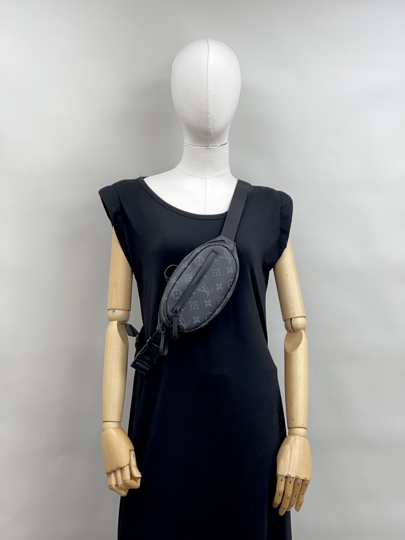 Replica Louis Vuitton Bags Catch Bumbag Monogram Eclipse M82777 AAA+