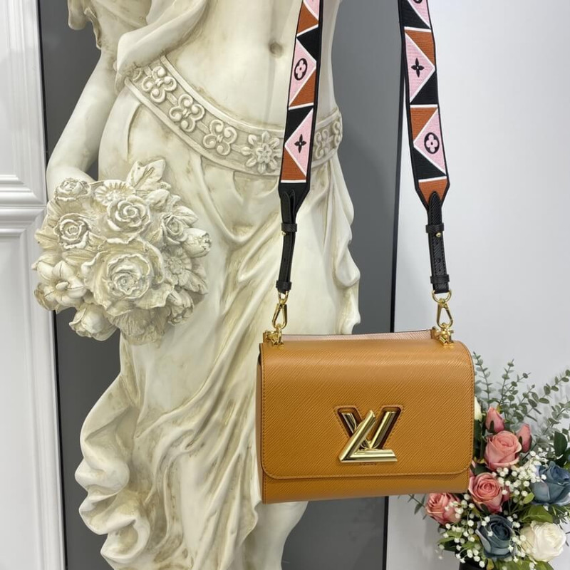 Replica Louis Vuitton Epi Leather Twist Mm M59026 Gold Cipango