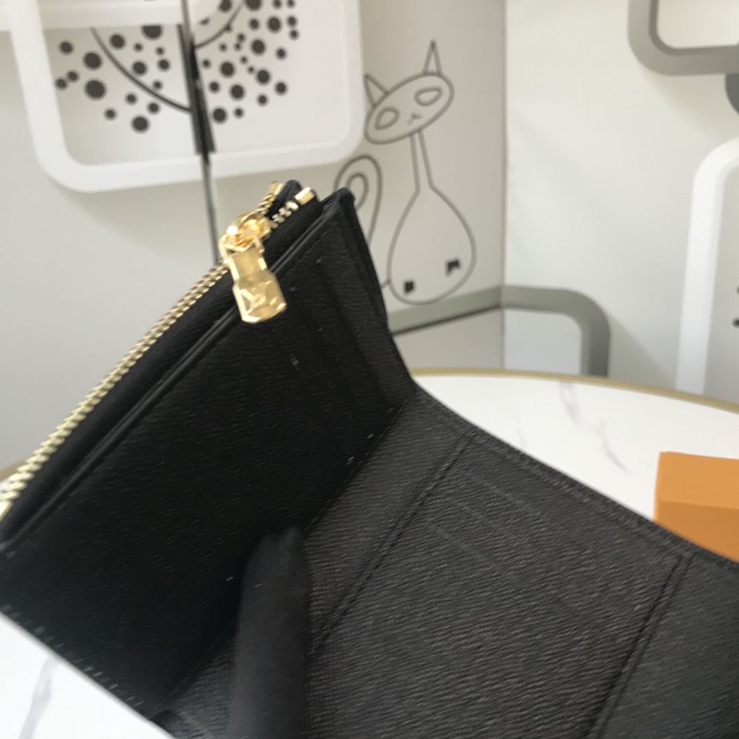 Replica Louis Vuitton Aaa-Game On Zoe Wallet M41938 Black/White