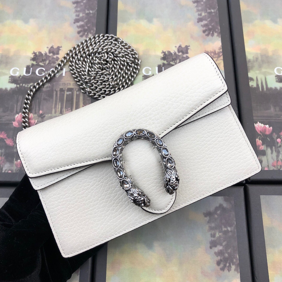Replica Gucci Aaa-Dionysus Leather Super Mini Bag