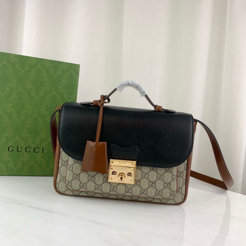 Replica Gucci Padlock Small Shoulder Bag In Gg Supreme Canvas 644527