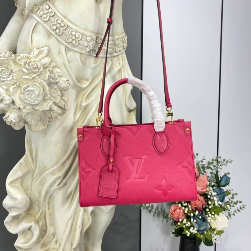 Replica Louis Vuitton Monogram Empreinte Leather Onthego Pm M45660