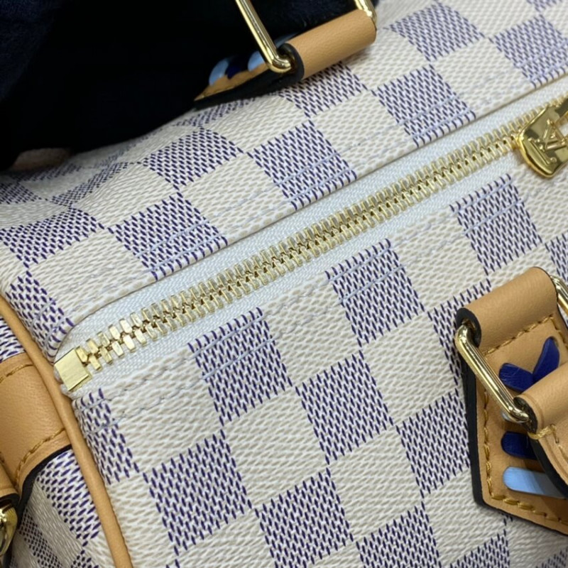 Replica Louis Vuitton Damier Azur Speedy Bandouliere 30 N50054