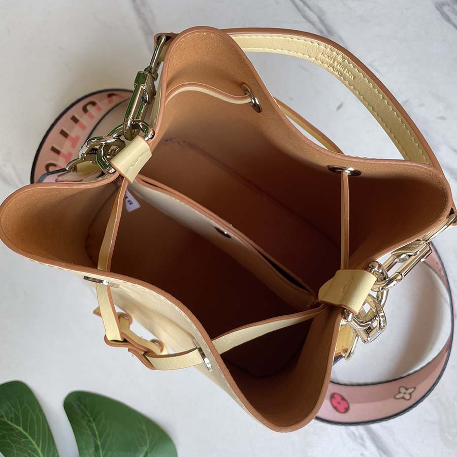 Replica Louis Vuitton Neonoe Bb Blue/Beige/Orange