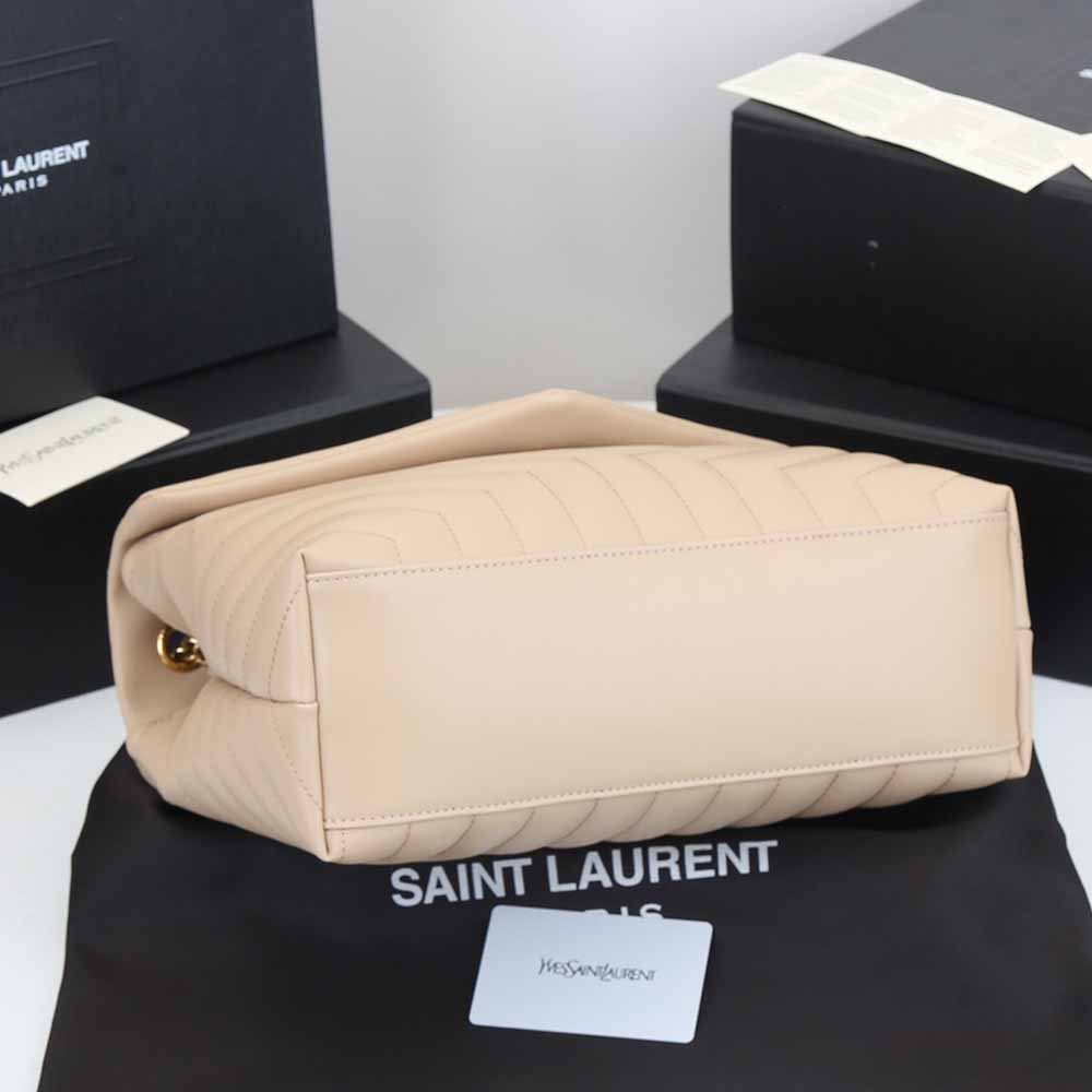 Replica Ysl Loulou Medium Bag In Matelasse  Y  Leather 1805 Beige