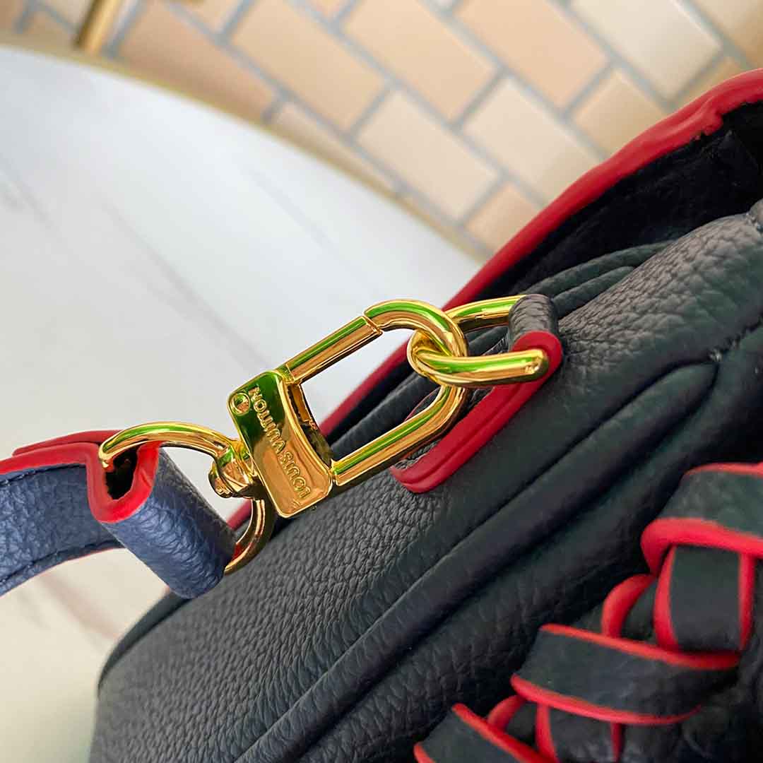 Replica Louis Vuitton Pochette Metis M44881 Navy Blue/Beige/White