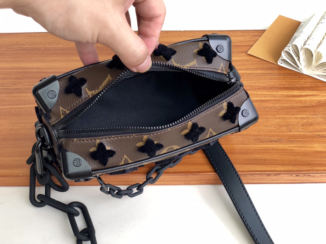 Replica Louis Vuitton Mini Soft Trunk Monogram Canvas