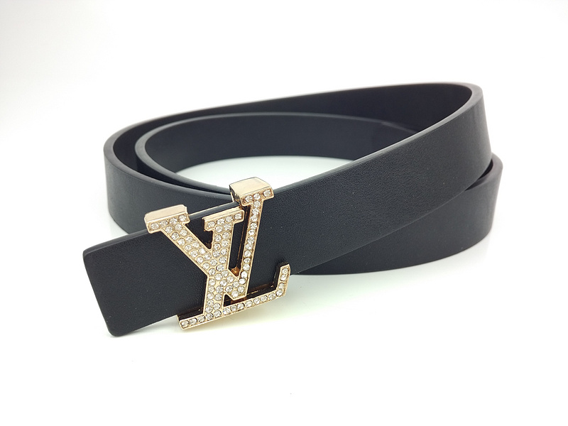 Replica Louis Vuitton Belt L188-75 25Mm Black