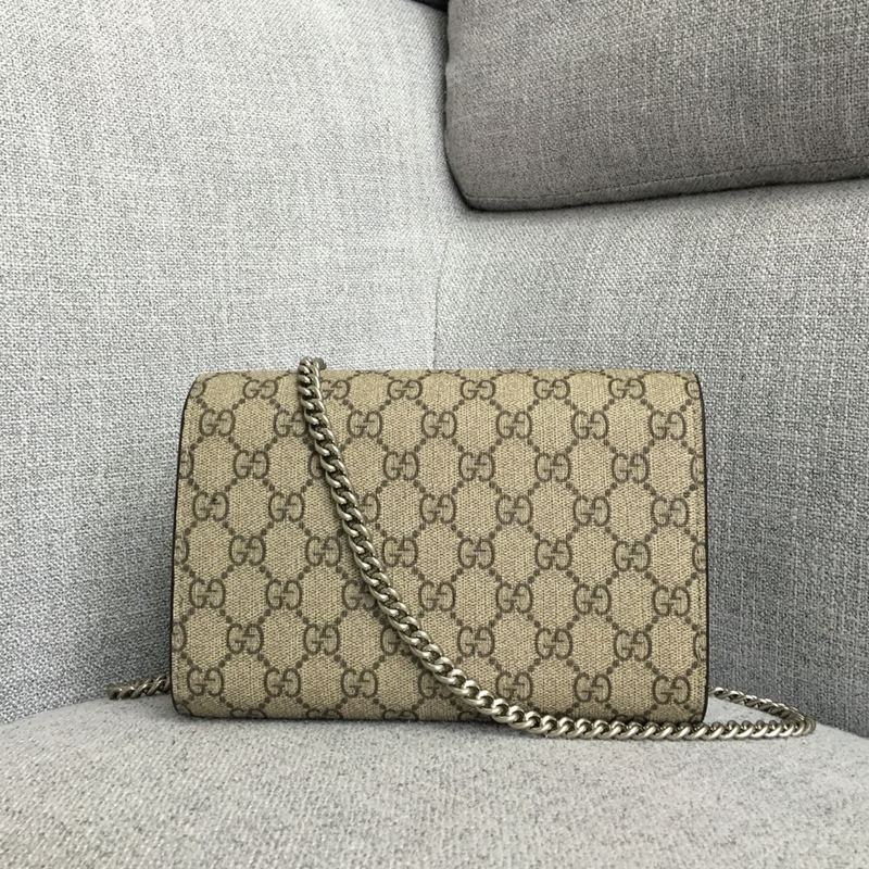 Replica Gucci Dionysus Canvas Chain Wallet