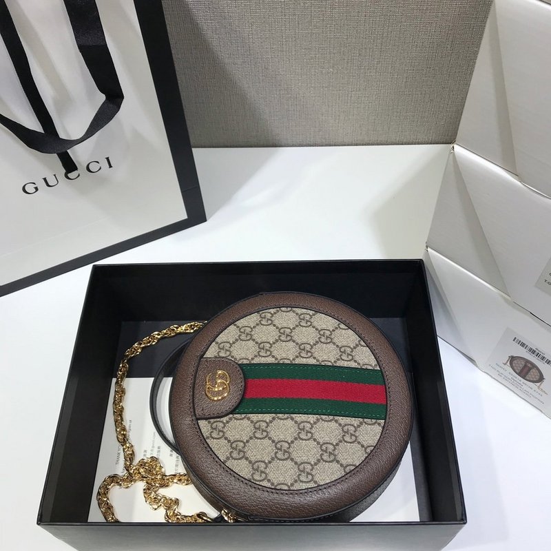 Replica Gucci Ophidia Mini Round Shoulder Bag