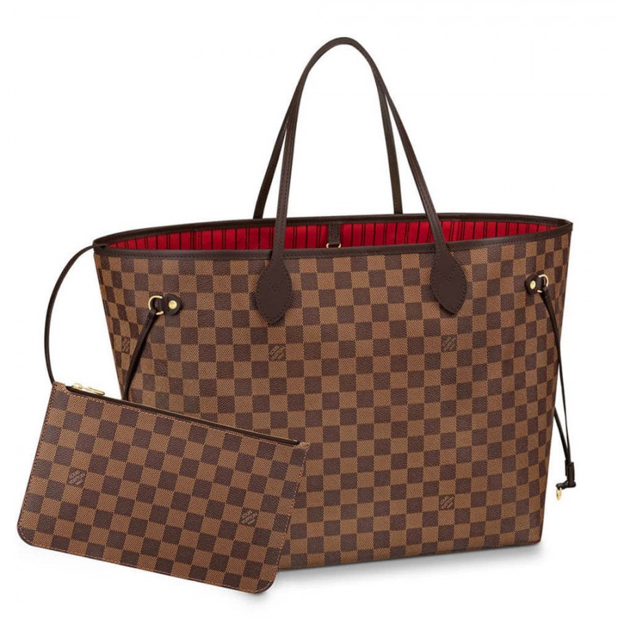 Replica Louis Vuitton Damier Canvas Neverfull Gm N41357