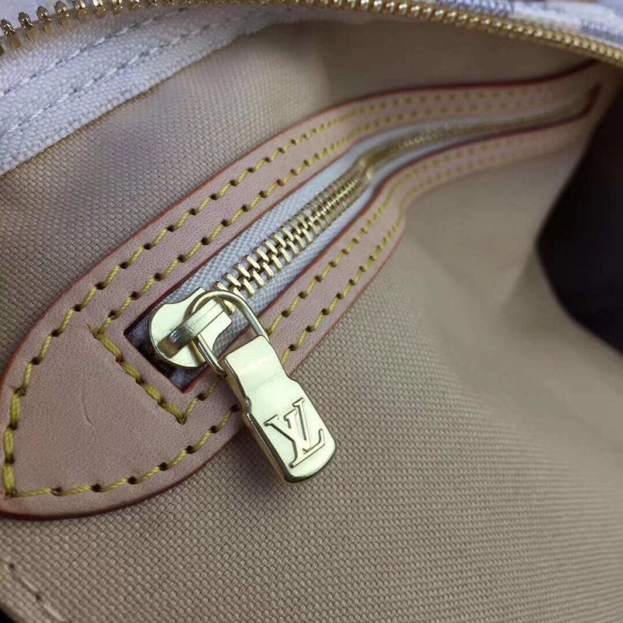 Replica Louis Vuitton Damier Azur Canvas Speedy Bandouliere 35 N41372