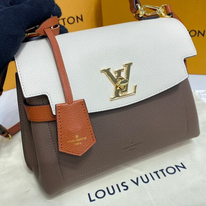 Replica Louis Vuitton Lockme Ever Bb M56645 Smokey/Quartz/Caramel