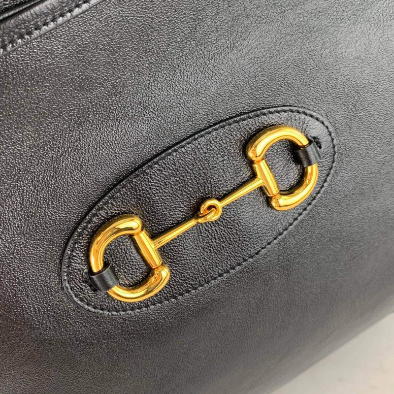 Replica Gucci 1955 Horsebit Tanned Leather Messenger Bag 602089