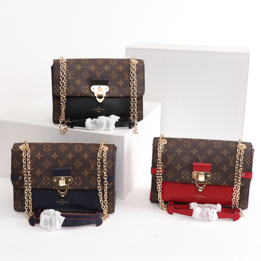 Replica Louis Vuitton Vavin Pm M43931 Black/Red/Navy